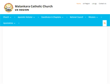 Tablet Screenshot of malankaracatholicchurchuk.com